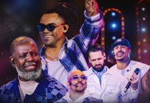 Hulk chega à Cidade do Galo com os filhos ao som de “Imparável”, do Akatu e Péricles